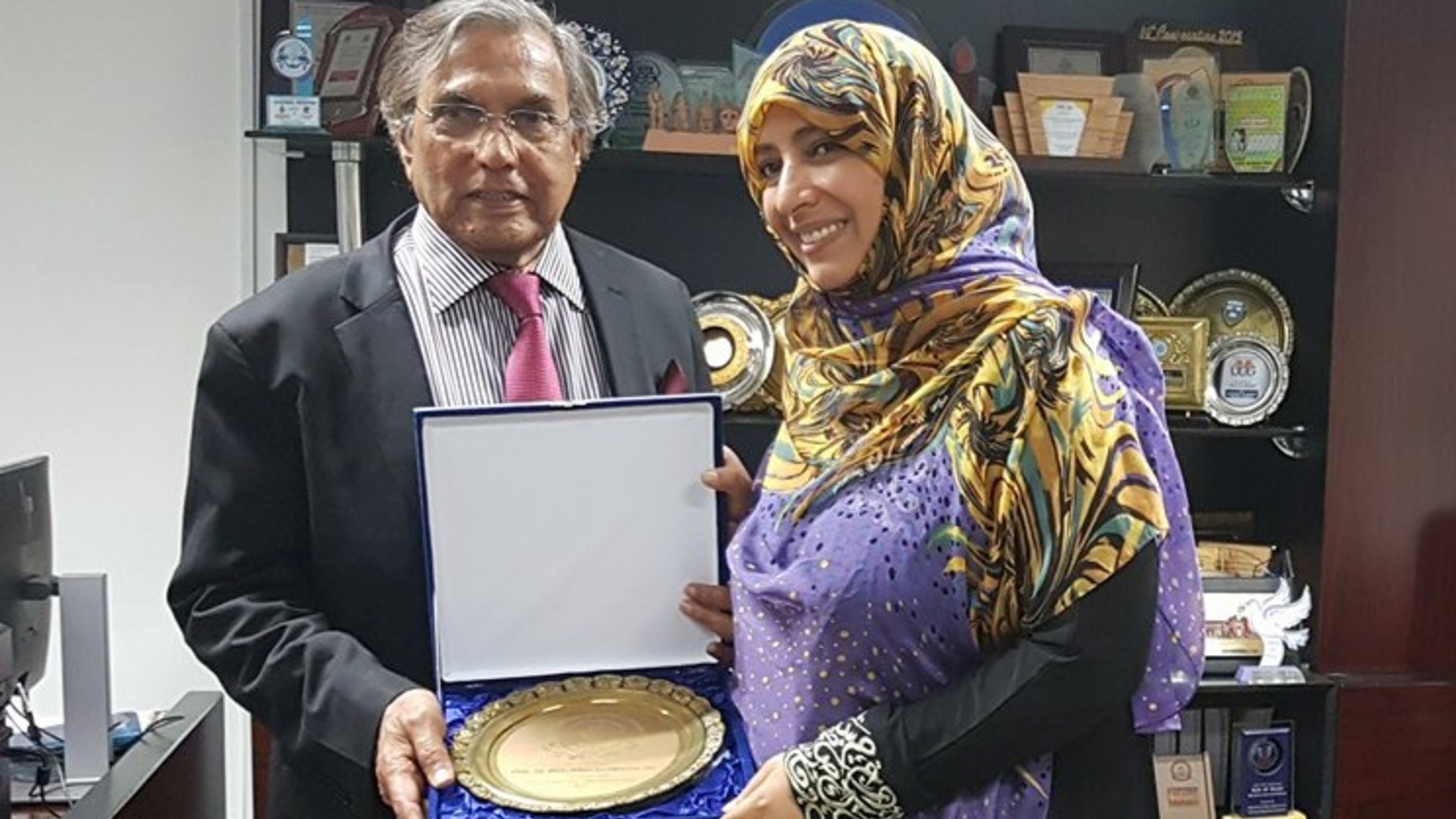 Tawakkol Karman arrives in Pakistan to participate in international event on radicalization in Pakistan